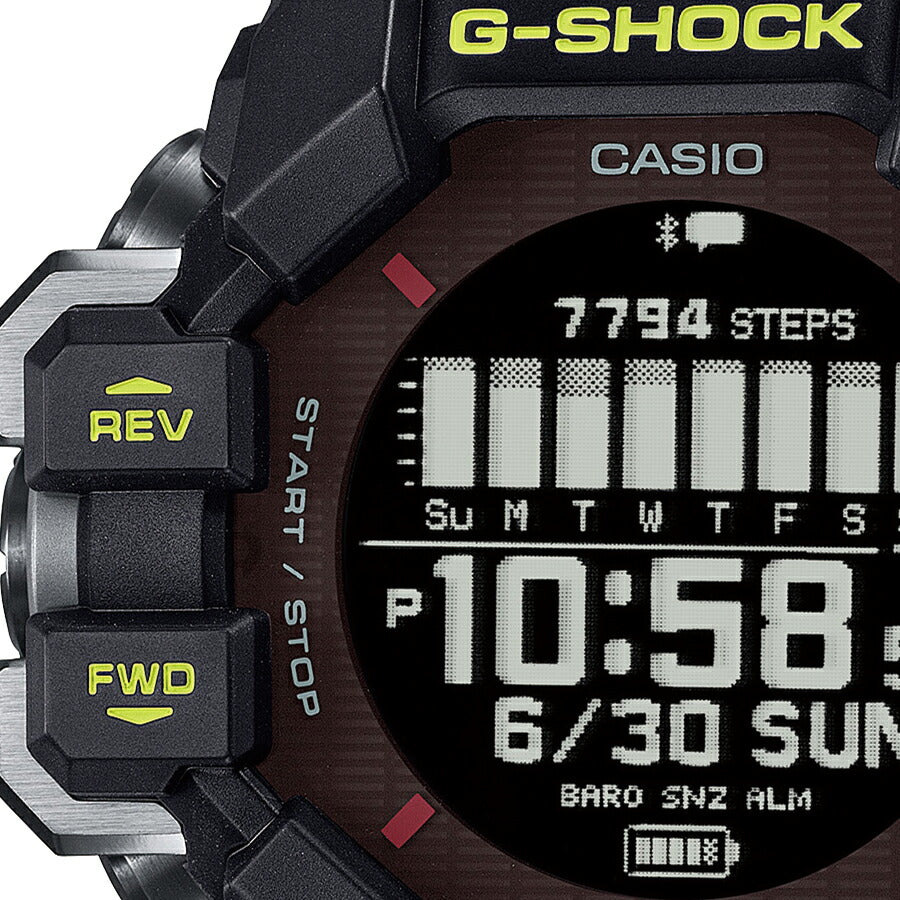 G-SHOCK レンジマン 心拍計 GPS機能搭載 レスキューイエロー GPR-H1000RY-1A9JR メンズ 腕時計 ソーラー Bluetooth デジタル 反転液晶 国内正規品 カシオ