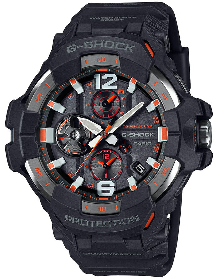 G-SHOCK グラビティマスター  GR-B300シリーズ GR-B300-1A4JF メンズ 腕時計 ソーラー Bluetooth アナログ ブラック 国内正規品 カシオ MASTER OF G