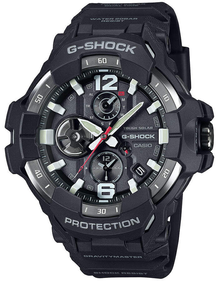 G-SHOCK グラビティマスター  GR-B300シリーズ GR-B300-1AJF メンズ 腕時計 ソーラー Bluetooth アナログ ブラック 国内正規品 カシオ MASTER OF G