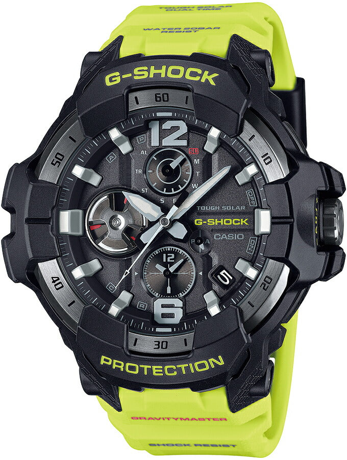 G-SHOCK グラビティマスター レスキューイエロー GR-B300RY-1A9JF メンズ 腕時計 ソーラー Bluetooth アナログ 樹脂バンド 国内正規品 カシオ MASTER OF G