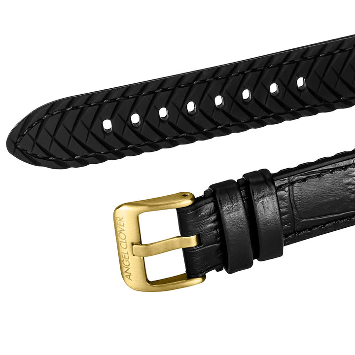 エンジェルクローバー 牙狼〈GARO〉20周年記念 コラボレーションモデル GR39YG-BK メンズ 機械式 自動巻き トノー オープンハート 革ベルト