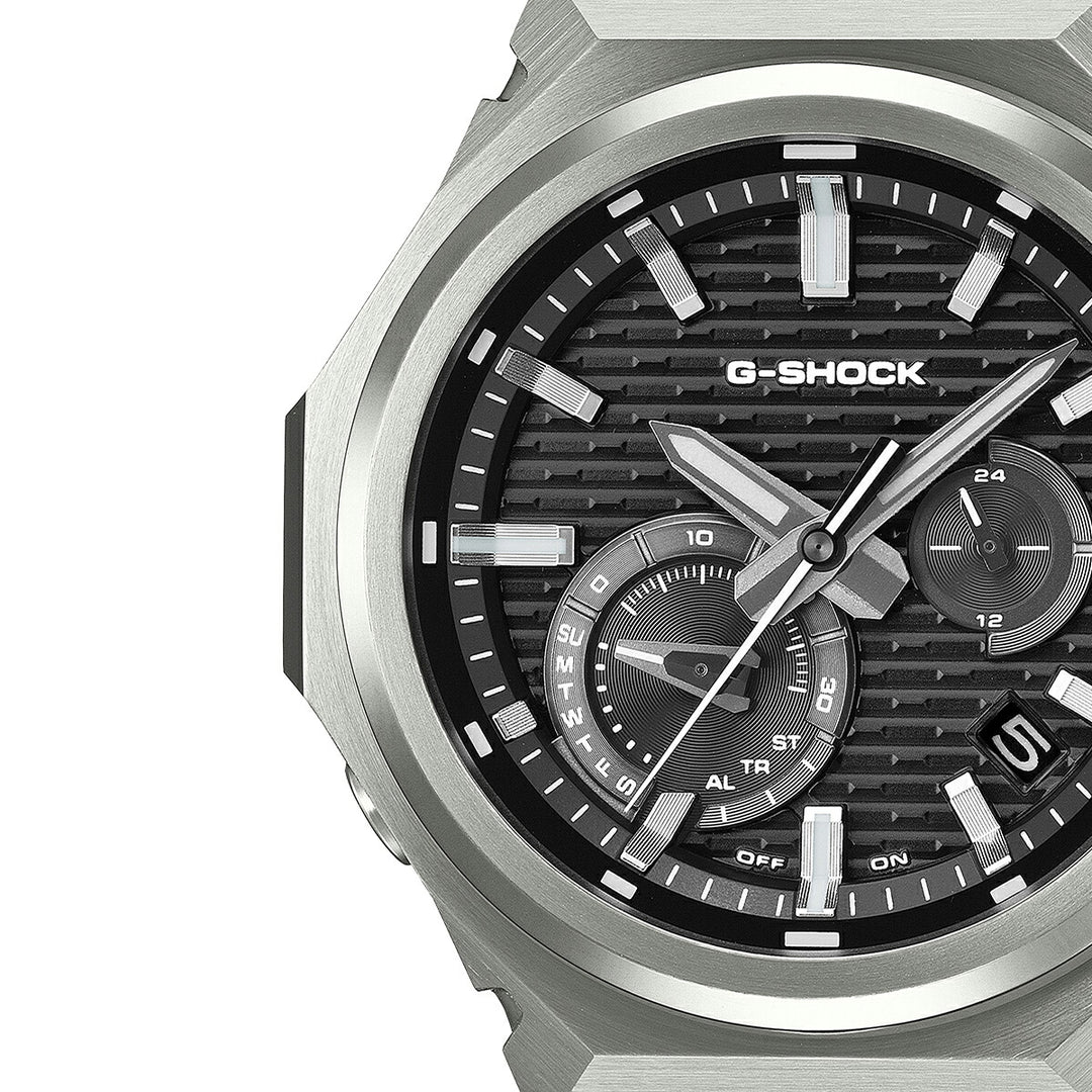 G-SHOCK G-STEEL アーバンフレックス GST-B1000-1AJF メンズ ソーラー Bluetooth アナログ 小型 ブラックダイヤル 樹脂バンド