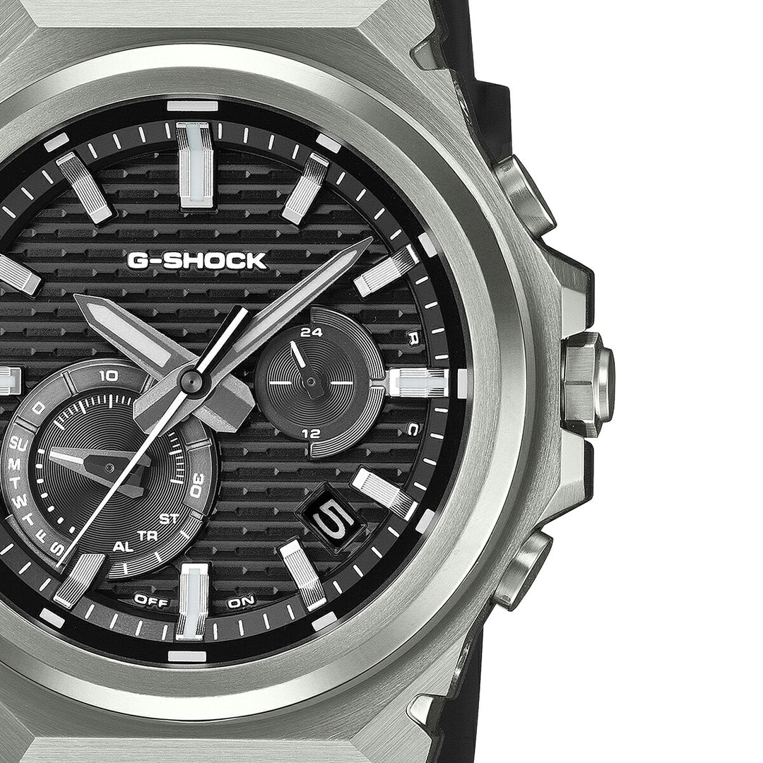 G-SHOCK G-STEEL アーバンフレックス GST-B1000-1AJF メンズ ソーラー Bluetooth アナログ 小型 ブラックダイヤル 樹脂バンド