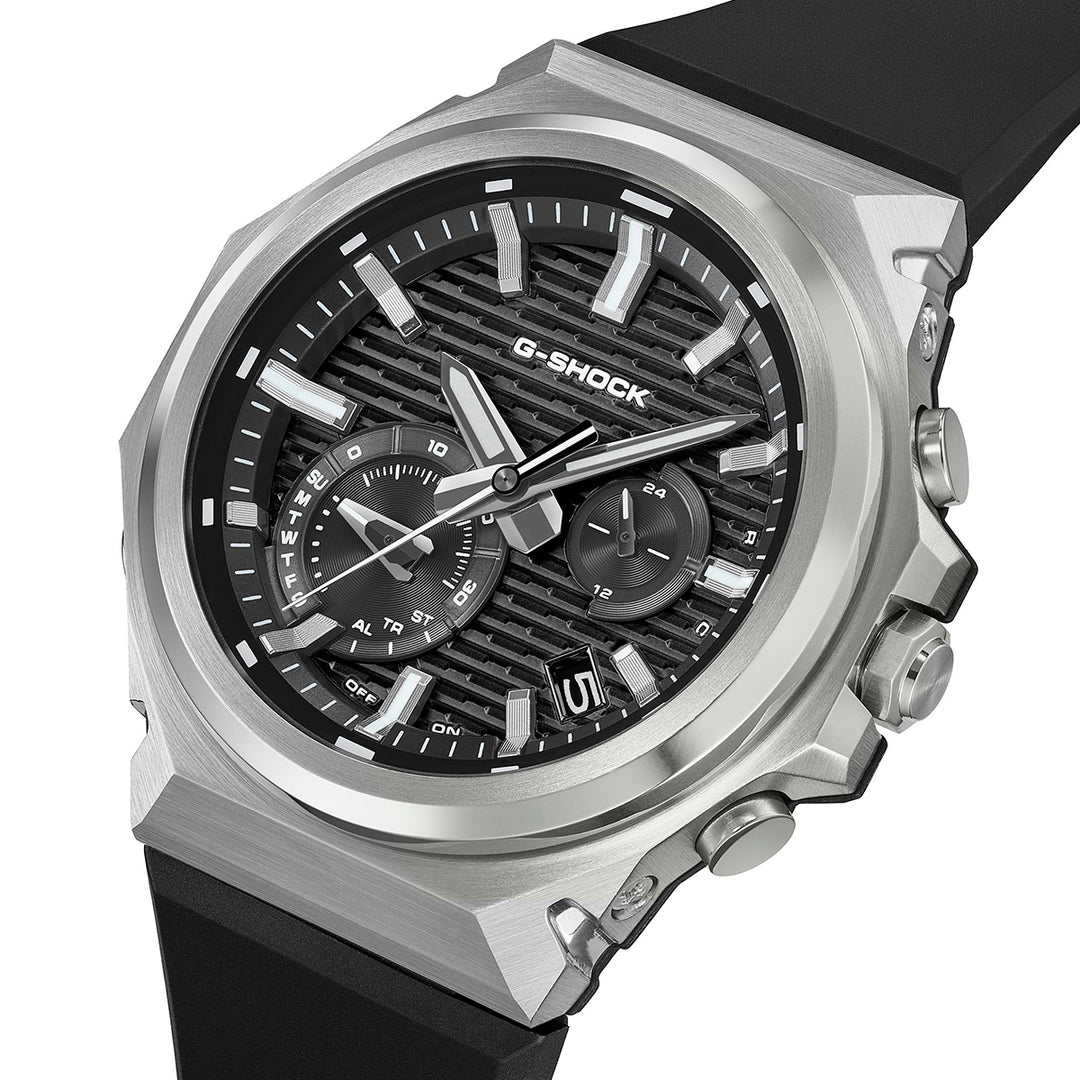 G-SHOCK G-STEEL アーバンフレックス GST-B1000-1AJF メンズ ソーラー Bluetooth アナログ 小型 ブラックダイヤル 樹脂バンド