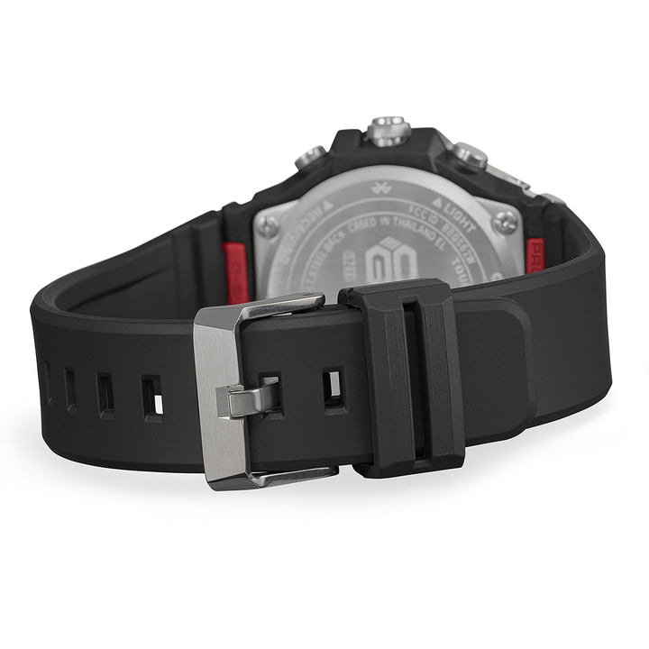 G-SHOCK G-STEEL アーバンフレックス GST-B1000-1AJF メンズ ソーラー Bluetooth アナログ 小型 ブラックダイヤル 樹脂バンド