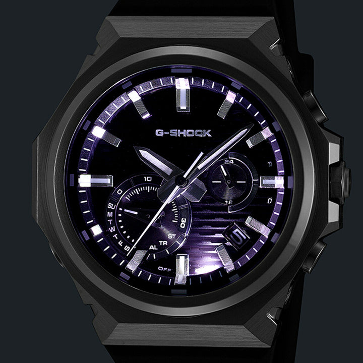 G-SHOCK G-STEEL アーバンフレックス GST-B1000-1AJF メンズ ソーラー Bluetooth アナログ 小型 ブラックダイヤル 樹脂バンド