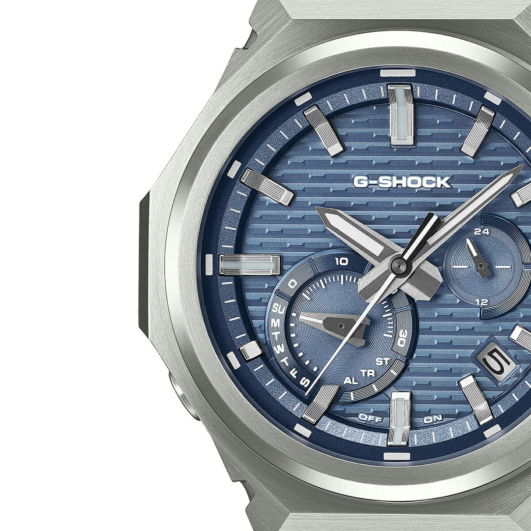 G-SHOCK G-STEEL アーバンフレックス GST-B1000-2AJF メンズ ソーラー Bluetooth アナログ 小型 ブルーダイヤル 樹脂バンド