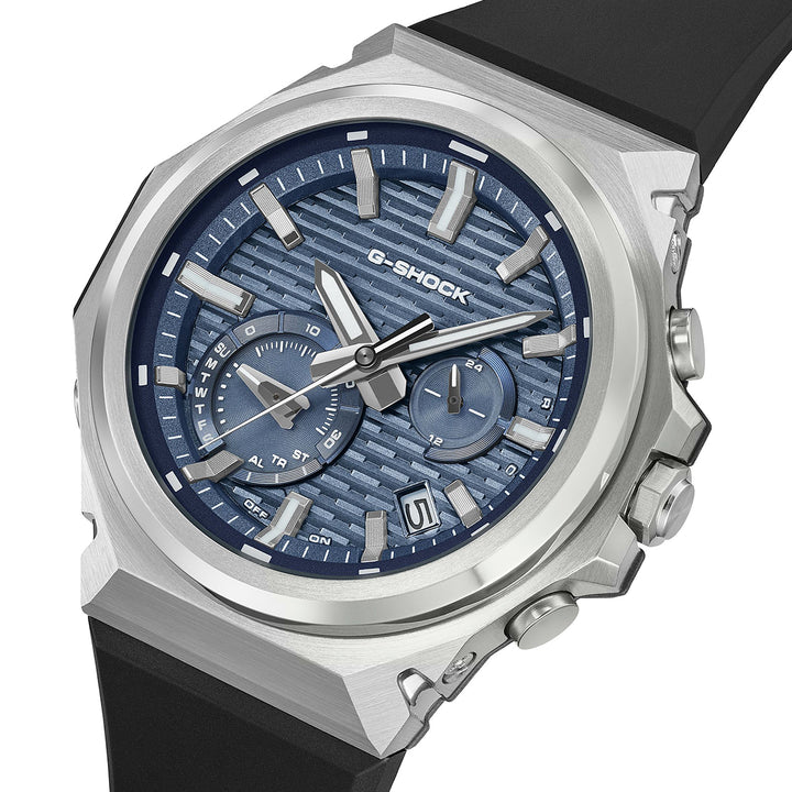 G-SHOCK G-STEEL アーバンフレックス GST-B1000-2AJF メンズ ソーラー Bluetooth アナログ 小型 ブルーダイヤル 樹脂バンド