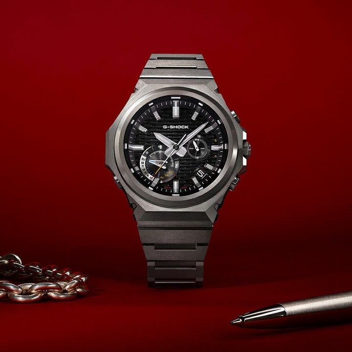 G-SHOCK G-STEEL アナログ 小型 スリークスタイル GST-B1000D-1AJF メンズ ソーラー Bluetooth ブラック