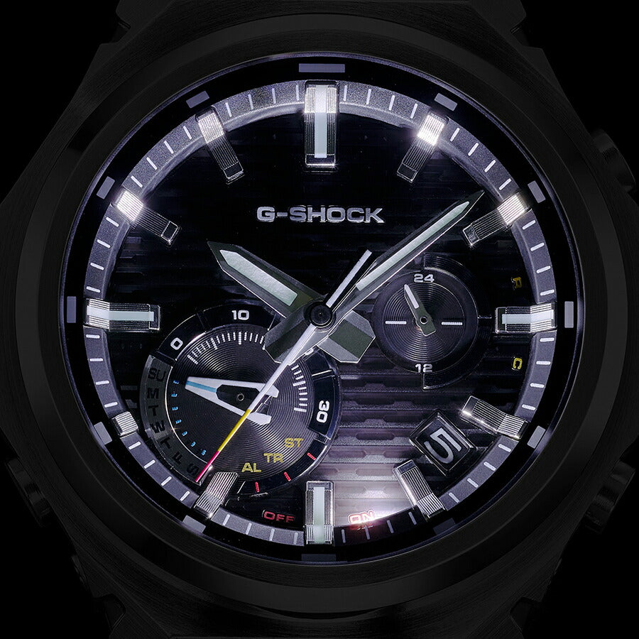 G-SHOCK G-STEEL アナログ 小型 スリークスタイル GST-B1000D-1AJF メンズ ソーラー Bluetooth ブラック