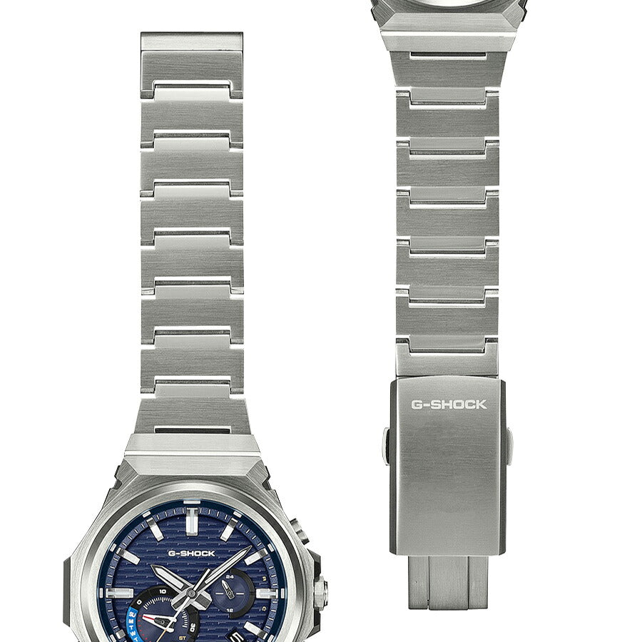 G-SHOCK G-STEEL アナログ 小型 スリークスタイル GST-B1000D-2AJF メンズ ソーラー Bluetooth ブルー