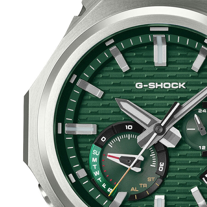 G-SHOCK G-STEEL アナログ 小型 スリークスタイル GST-B1000D-3AJF メンズ ソーラー Bluetooth グリーン