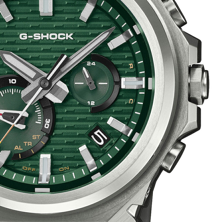 G-SHOCK G-STEEL アナログ 小型 スリークスタイル GST-B1000D-3AJF メンズ ソーラー Bluetooth グリーン