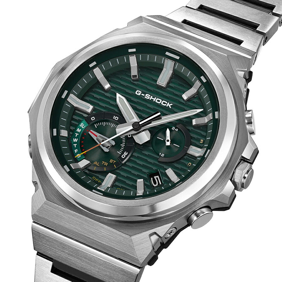 G-SHOCK G-STEEL アナログ 小型 スリークスタイル GST-B1000D-3AJF メンズ ソーラー Bluetooth グリーン