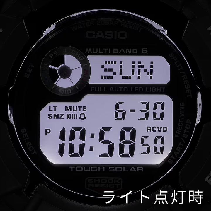 G-SHOCK デジタル 2300シリーズ GW-2310U-1JF メンズ 電波ソーラー デジタル 樹脂バンド ブラック