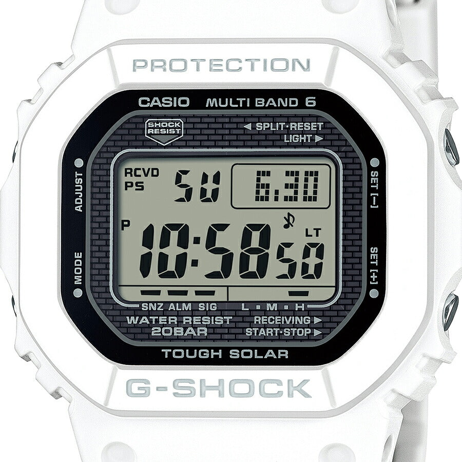 GW-5000HS-7JF G-SHOCK デジタル腕時計 ホワイト Casio G-Shock Digital GW-5000HS-7JF | Sakurawatches.com