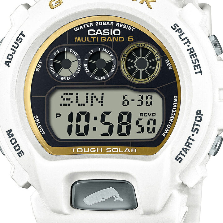 G-SHOCK アイサーチ・ジャパン コラボレーションモデル 2024 GW-6904K-7JR メンズ 腕時計 電波ソーラー デジタル 樹脂バンド 国内正規品 カシオ イルクジ