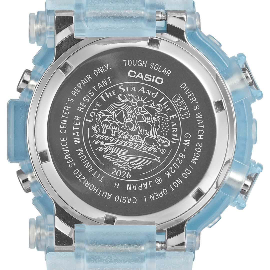 G-SHOCK アイサーチ・ジャパン コラボレーションモデル 2026 フロッグマン GW-8202K-2JR メンズ ソーラー デジタル 樹脂バンド イルクジ