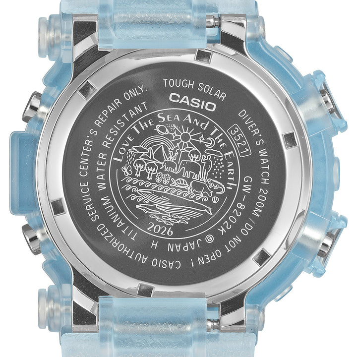 G-SHOCK アイサーチ・ジャパン コラボレーションモデル 2026 フロッグマン GW-8202K-2JR メンズ ソーラー デジタル 樹脂バンド イルクジ