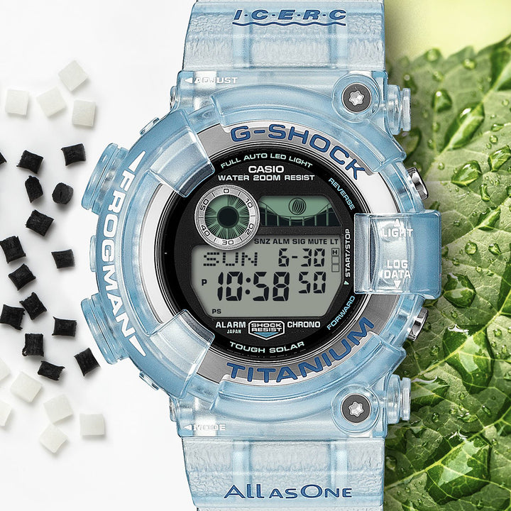 G-SHOCK アイサーチ・ジャパン コラボレーションモデル 2026 フロッグマン GW-8202K-2JR メンズ ソーラー デジタル 樹脂バンド イルクジ