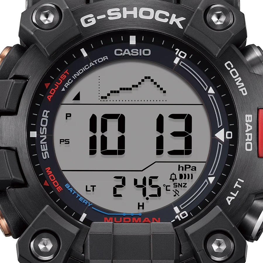 G-SHOCK マッドマン TEAM LAND CRUISER TOYOTA AUTO BODY コラボレーションモデル GW-9500TLC-1JR メンズ 腕時計 電波ソーラー デジタル 樹脂バンド 国内正規品 カシオ