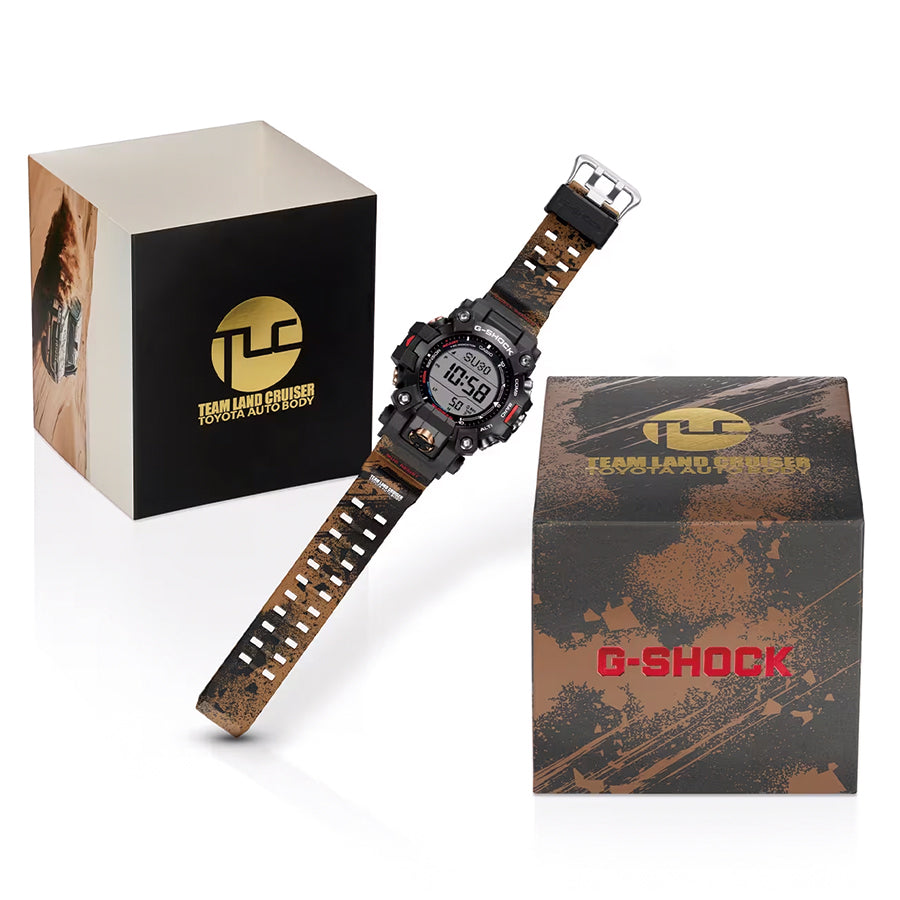 G-SHOCK マッドマン TEAM LAND CRUISER TOYOTA AUTO BODY コラボレーションモデル GW-9500TLC-1JR メンズ 腕時計 電波ソーラー デジタル 樹脂バンド 国内正規品 カシオ