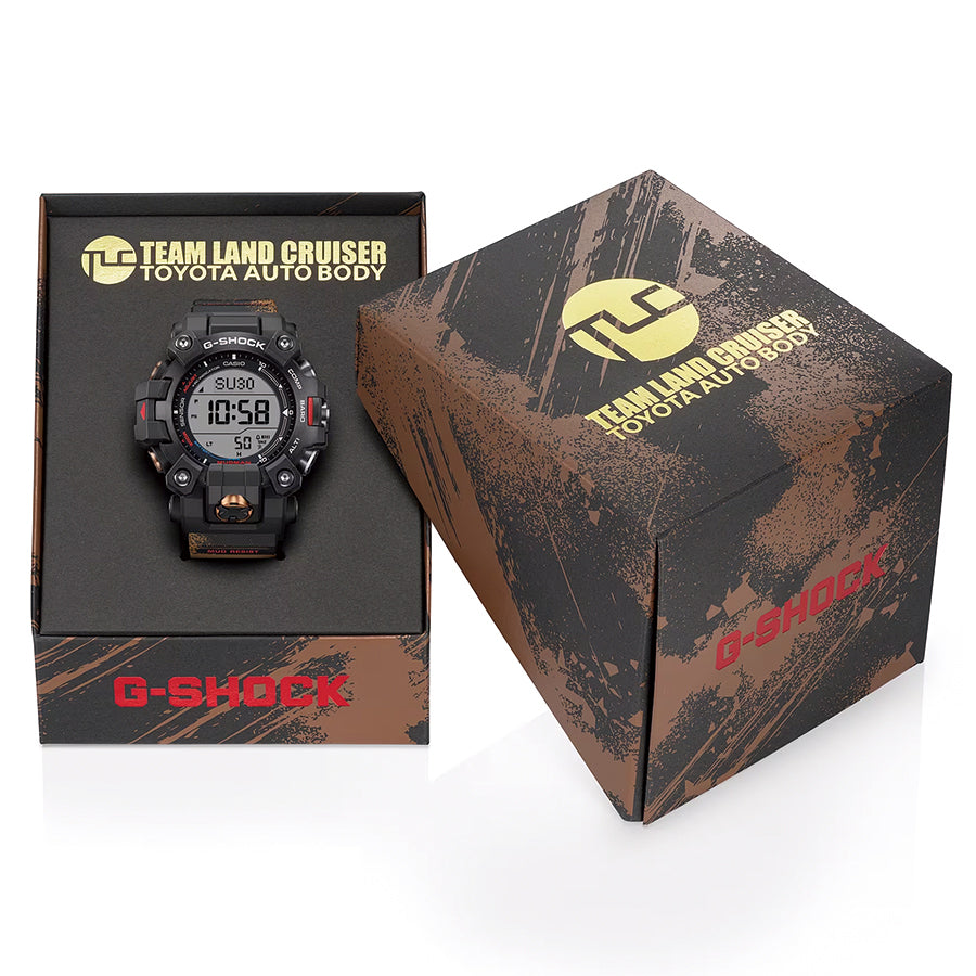 G-SHOCK マッドマン TEAM LAND CRUISER TOYOTA AUTO BODY コラボレーションモデル GW-9500TLC-1JR メンズ 腕時計 電波ソーラー デジタル 樹脂バンド 国内正規品 カシオ