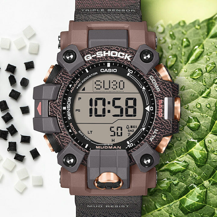 G-SHOCK マッドマン EARTHWATCH コラボレーションモデル 2025 カバ GW-9502KJ-8JR メンズ ソーラー 電波 デジタル