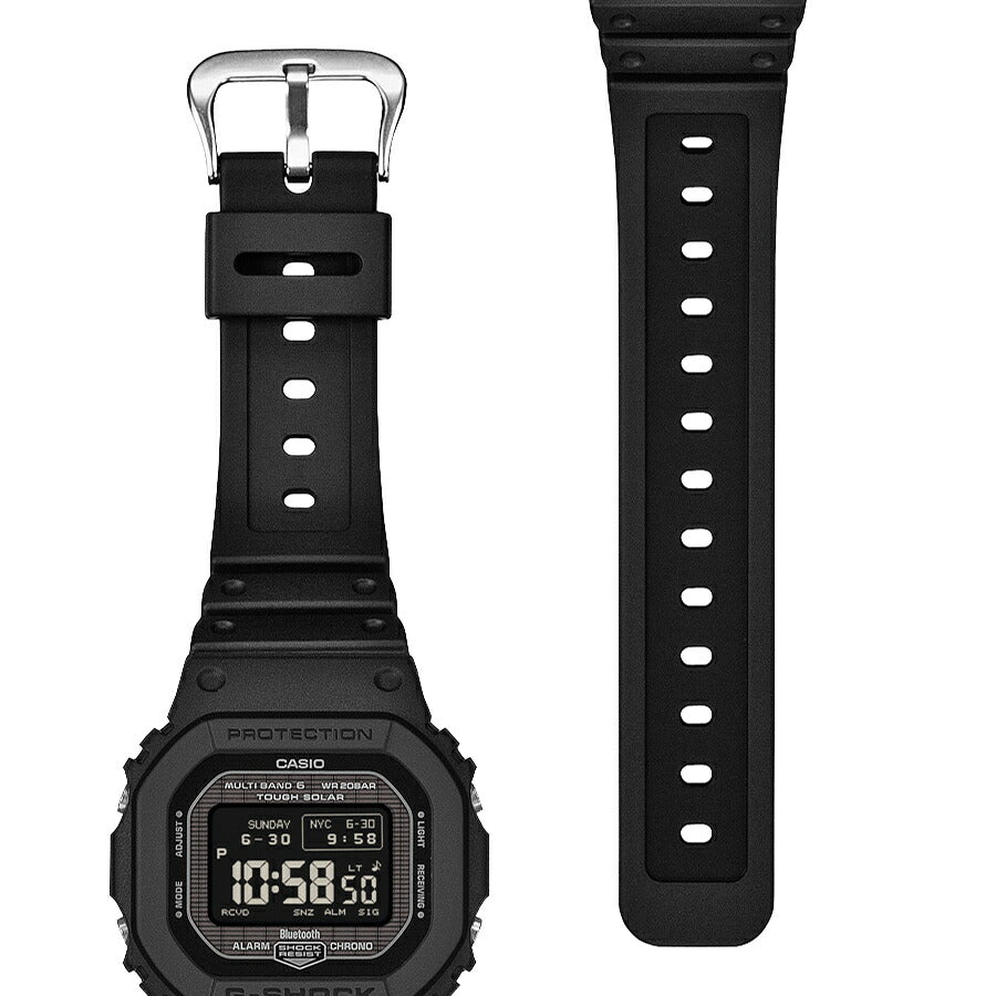 G-SHOCK 5600シリーズ MIP液晶モデル GW-BX5600-1A1JF メンズ 電波ソーラー Bluetooth デジタル スクエア 樹脂バンド 反転液晶