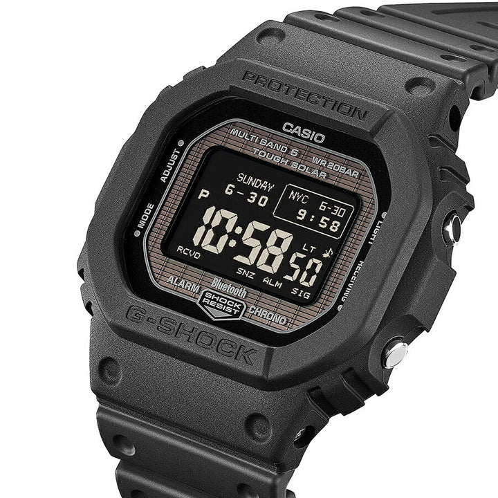G-SHOCK 5600シリーズ MIP液晶モデル GW-BX5600-1A1JF メンズ 電波ソーラー Bluetooth デジタル スクエア 樹脂バンド 反転液晶