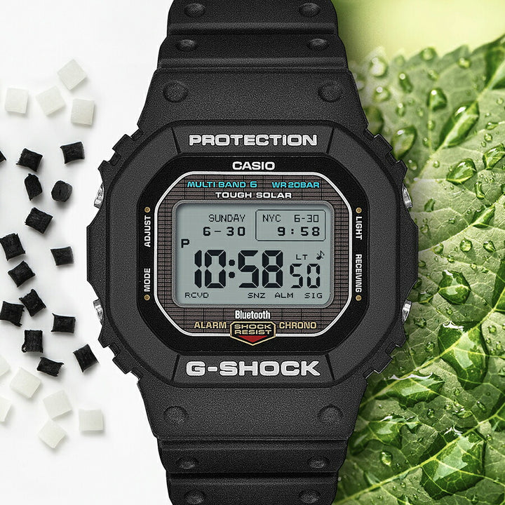 G-SHOCK 5600シリーズ MIP液晶モデル GW-BX5600-1JF メンズ 電波ソーラー Bluetooth デジタル スクエア 樹脂バンド