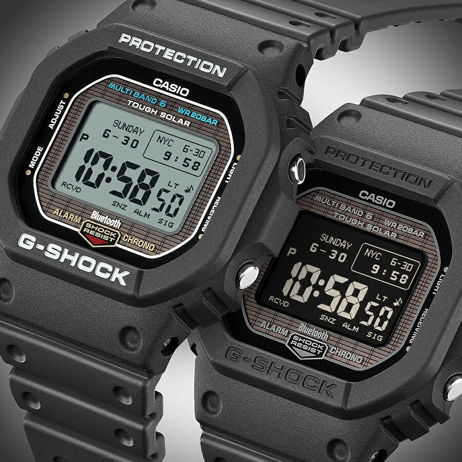 G-SHOCK 5600シリーズ MIP液晶モデル GW-BX5600-1JF メンズ 電波ソーラー Bluetooth デジタル スクエア 樹脂バンド