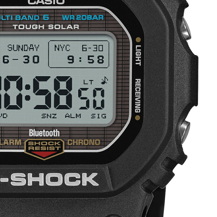 G-SHOCK 5600シリーズ MIP液晶モデル GW-BX5600-1JF メンズ 電波ソーラー Bluetooth デジタル スクエア 樹脂バンド