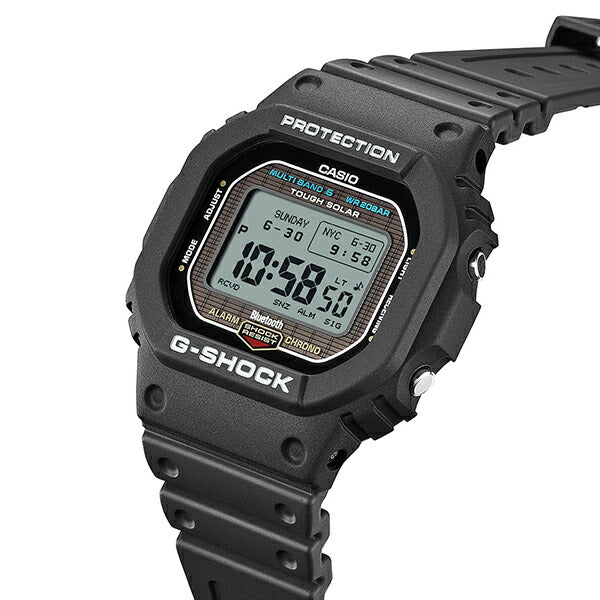 G-SHOCK 5600シリーズ MIP液晶モデル GW-BX5600-1JF メンズ 電波ソーラー Bluetooth デジタル スクエア 樹脂バンド