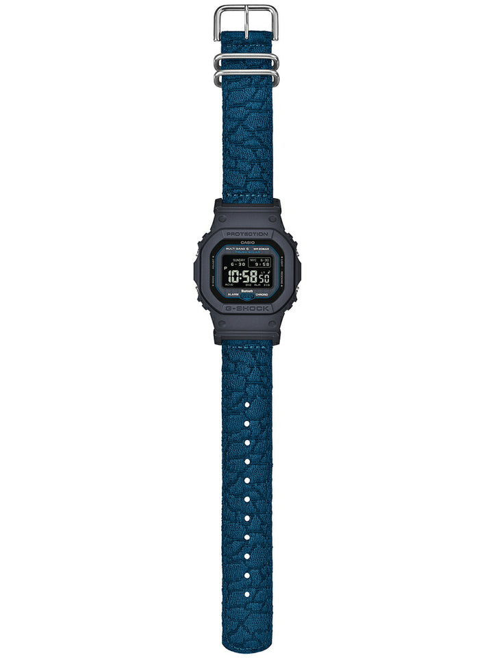 G-SHOCK 5600シリーズ 廃漁網リサイクル クロスバンド GW-BX5600CBG-2JR メンズ 電波ソーラー Bluetooth デジタル スクエア MIP液晶