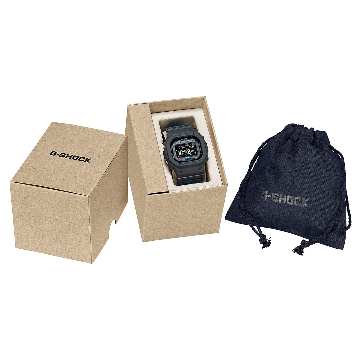G-SHOCK 5600シリーズ 廃漁網リサイクル クロスバンド GW-BX5600CBG