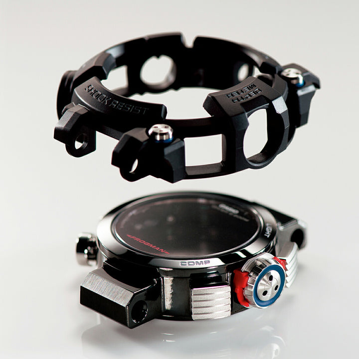 G-SHOCK フロッグマン タンカラーアクセント GWF-D1000BC-1JF メンズ 電波ソーラー デジタル コンポジットバンド ブラック 日本製
