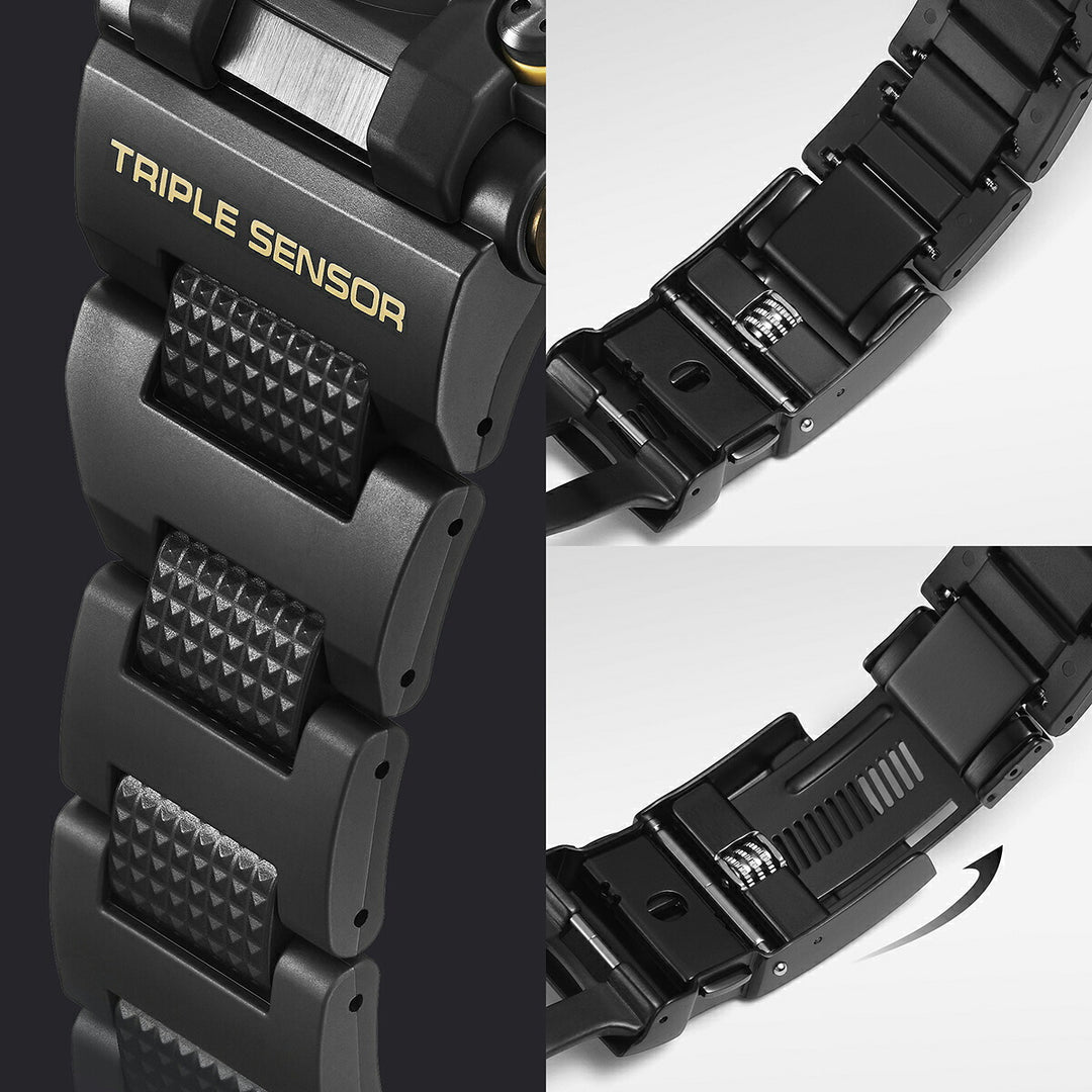 G-SHOCK フロッグマン タンカラーアクセント GWF-D1000BC-1JF メンズ 電波ソーラー デジタル コンポジットバンド ブラック 日本製
