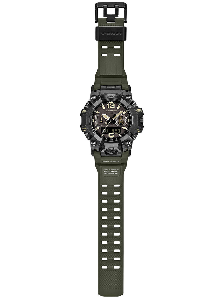 G-SHOCK マッドマスター タンカラーアクセント GWG-B1000-1A3JF メンズ 電波ソーラー Bluetooth アナデジ 樹脂バンド 反転液晶 日本製