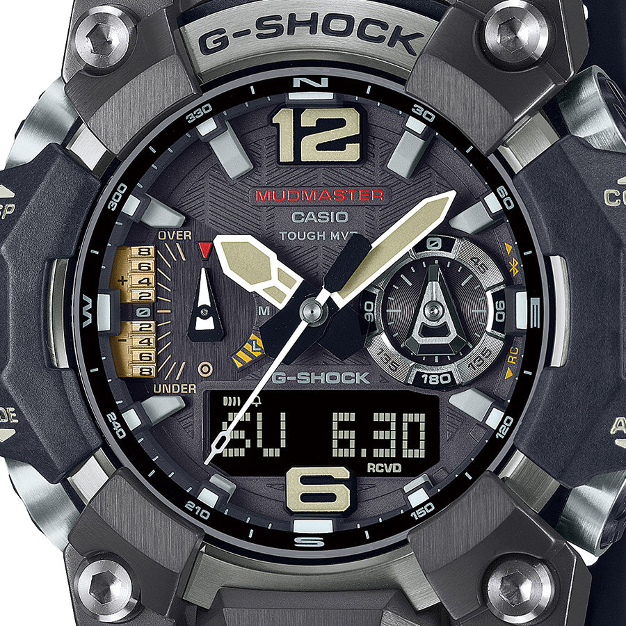 G-SHOCK マッドマスター GWG-B1000-1AJF メンズ 腕時計 電波ソーラー Bluetooth アナデジ 樹脂バンド ブラック 国内正規品 カシオ