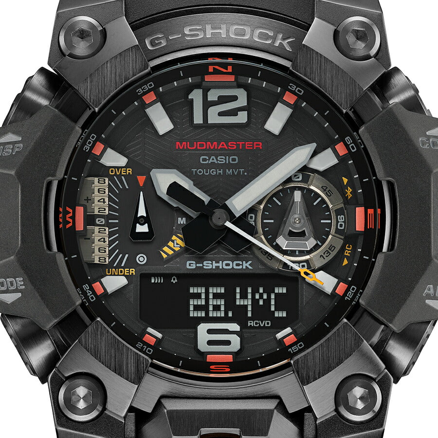 G-SHOCK マッドマスター エマージェンシーカラー GWG-B1000EC-1AJF メンズ 電波ソーラー Bluetooth アナデジ –  THE CLOCK HOUSE公式オンラインストア