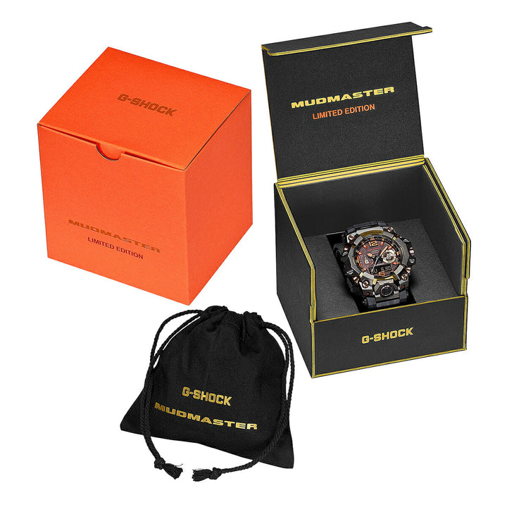 G-SHOCK マッドマスター マグマ ゴールド GWG-B1000MG-1A9JR メンズ 電波ソーラー Bluetooth アナデジ 樹脂バンド 反転液晶 日本製