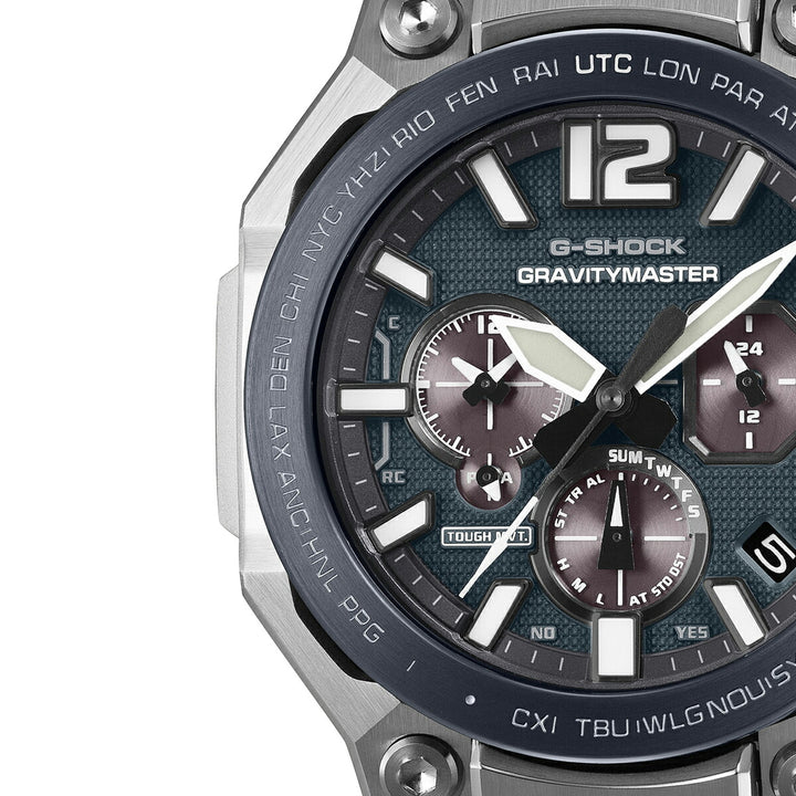 G-SHOCK グラビティマスター GWR-B3000A-2AJF メンズ 電波ソーラー Bluetooth アナログ ネイビー MASTER OF G
