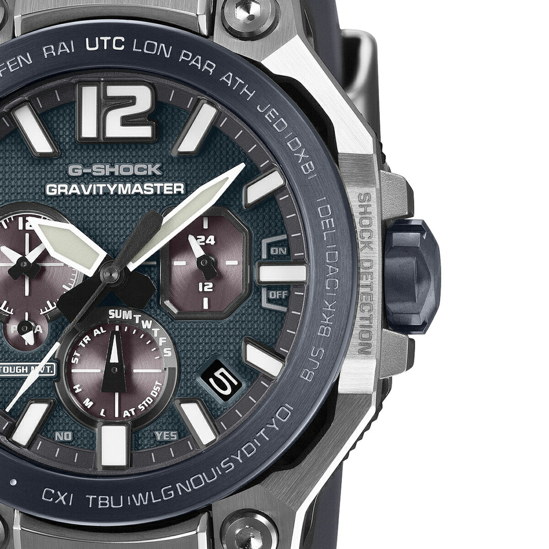 G-SHOCK グラビティマスター GWR-B3000A-2AJF メンズ 電波ソーラー Bluetooth アナログ ネイビー MASTER OF G