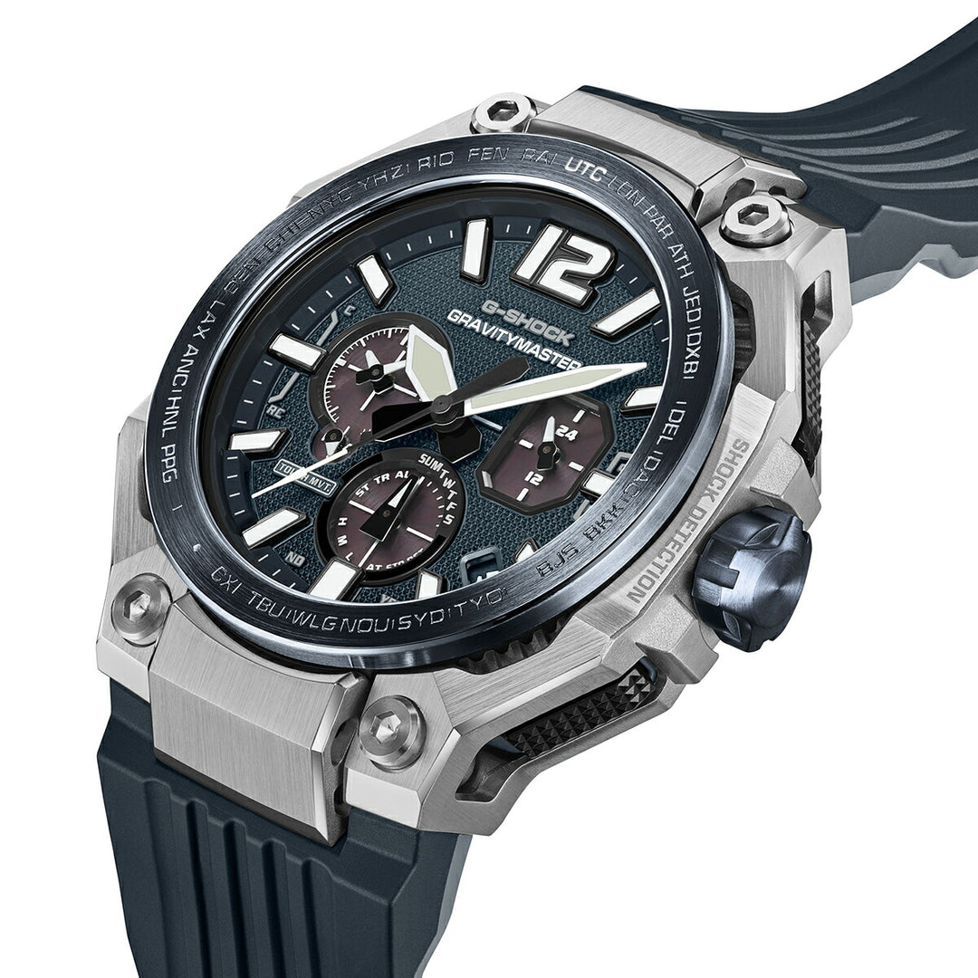 G-SHOCK グラビティマスター GWR-B3000A-2AJF メンズ 電波ソーラー Bluetooth アナログ ネイビー MASTER OF G