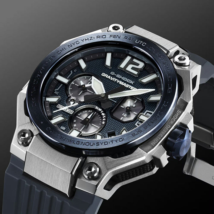 G-SHOCK グラビティマスター GWR-B3000A-2AJF メンズ 電波ソーラー Bluetooth アナログ ネイビー MASTER OF G