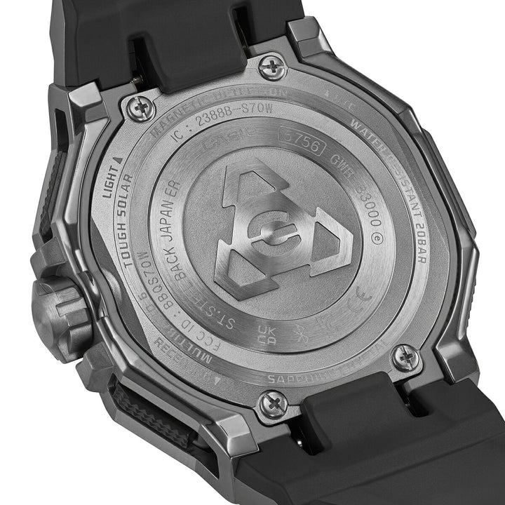 G-SHOCK グラビティマスター GWR-B3000B-8AJF メンズ 電波ソーラー Bluetooth アナログ グレー MASTER OF G