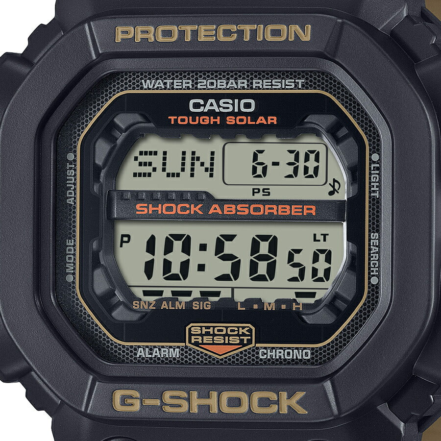 G-SHOCK Two tone utility colors GX-56TU-1A5JF メンズ 腕時計 ソーラー デジタル ビッグケース ブラック カーキ 国内正規品 カシオ