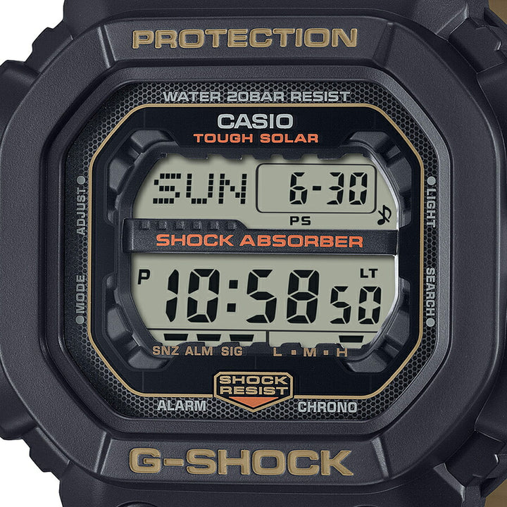 G-SHOCK Two tone utility colors GX-56TU-1A5JF メンズ 腕時計 ソーラー デジタル ビッグケース ブラック カーキ 国内正規品 カシオ