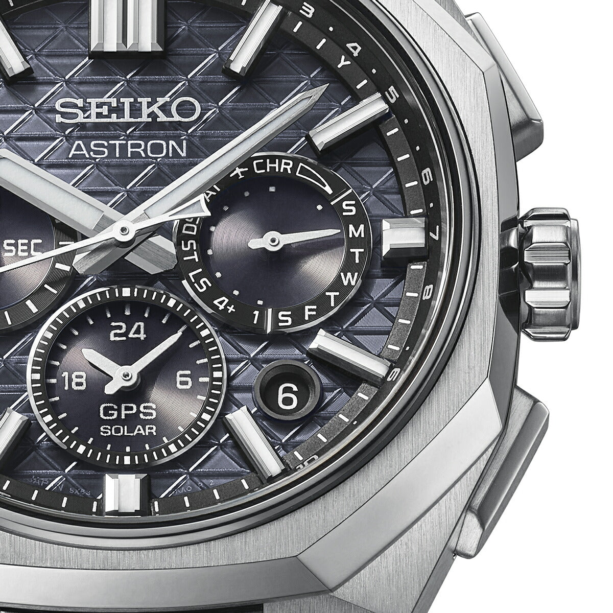 【新品】セイコー SEIKO ASTRON 腕時計 メンズ HAB002J Nexter デュアルタイム GPS衛星電波ソーラー（5X63） ブラックxシルバー アナログ表示 セイコー アストロン ネクスター デュアルタイム クロノグラフ デルタ